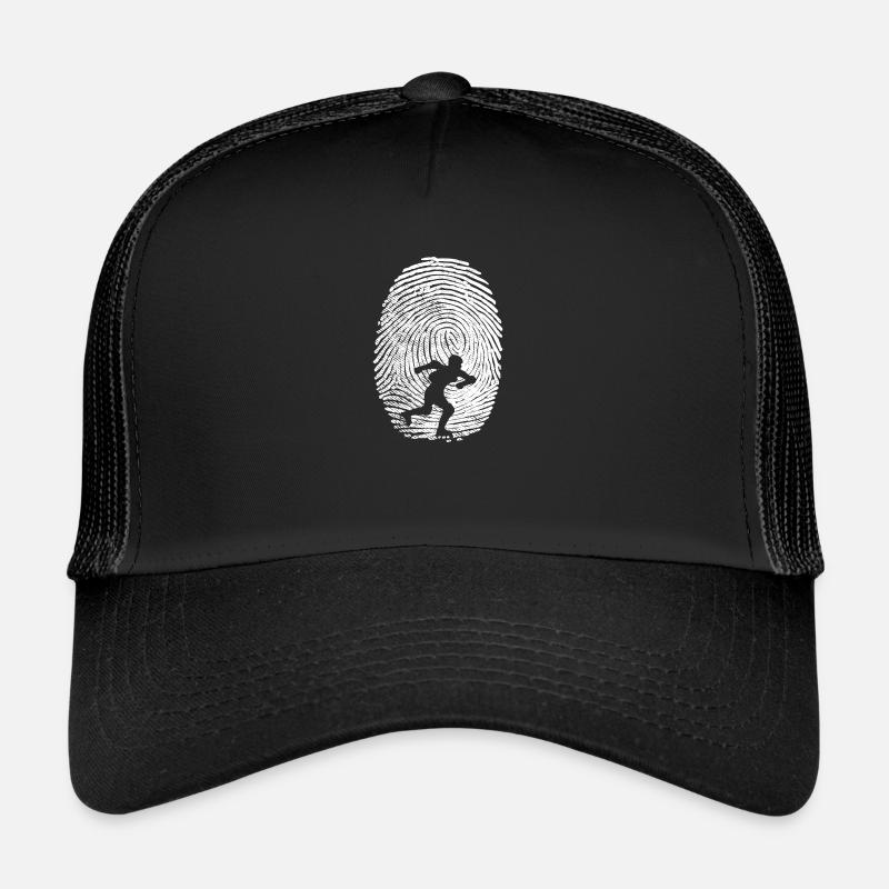 Inline-Skates Inline-Skating Rollschuhlaufen - Trucker Cap - Schwarz/Schwarz
