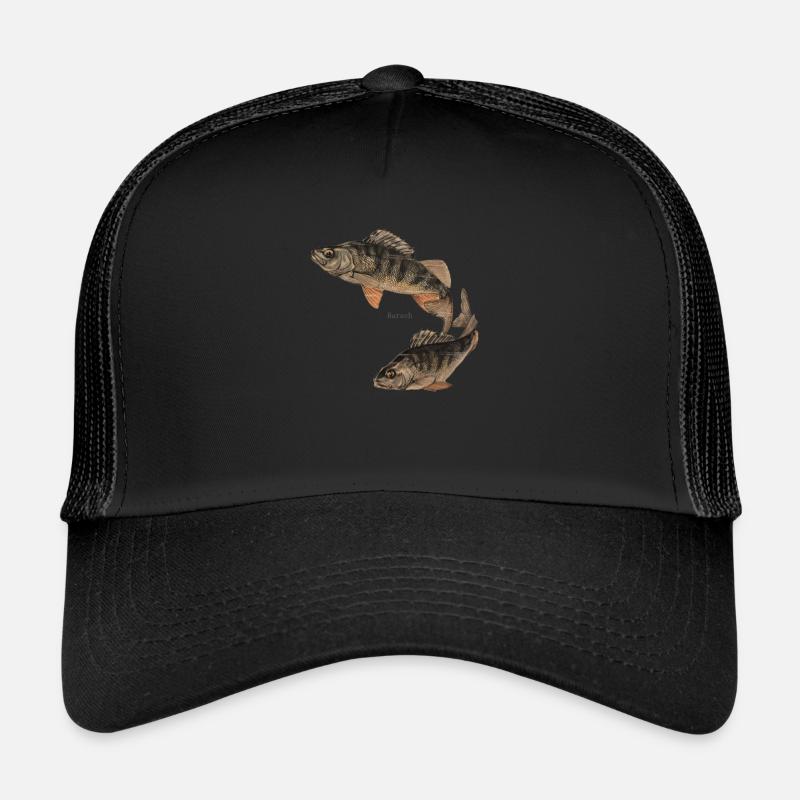 barsch - Trucker Cap - Schwarz/Schwarz