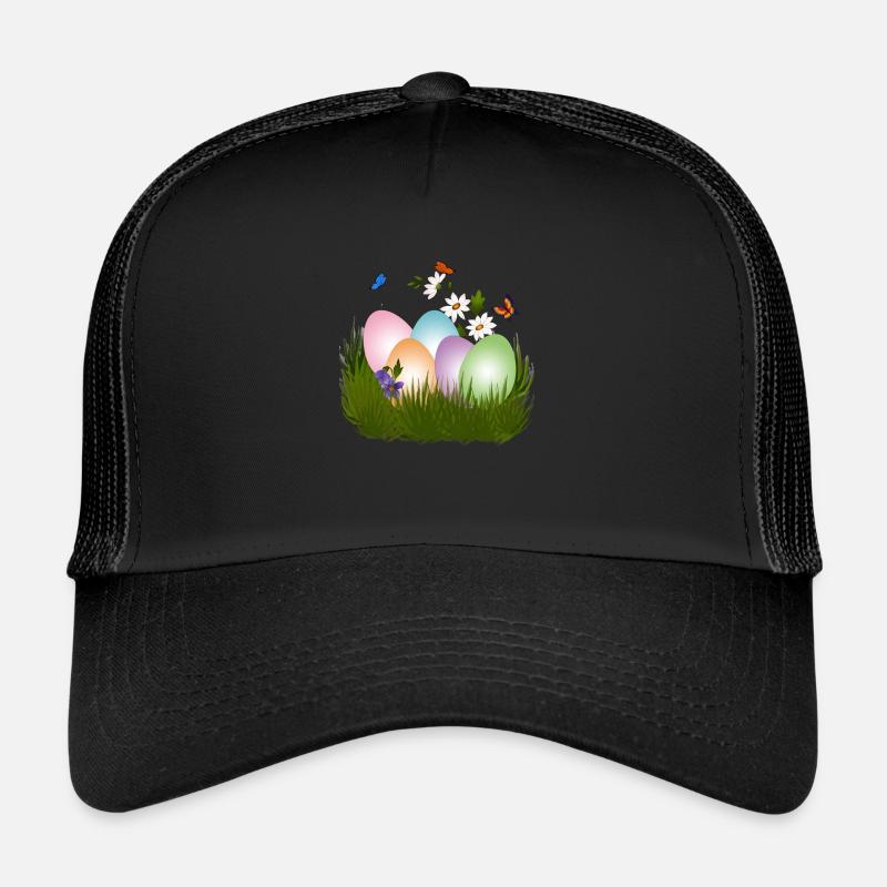 Chasse aux œufs de Pâques Casquette trucker 