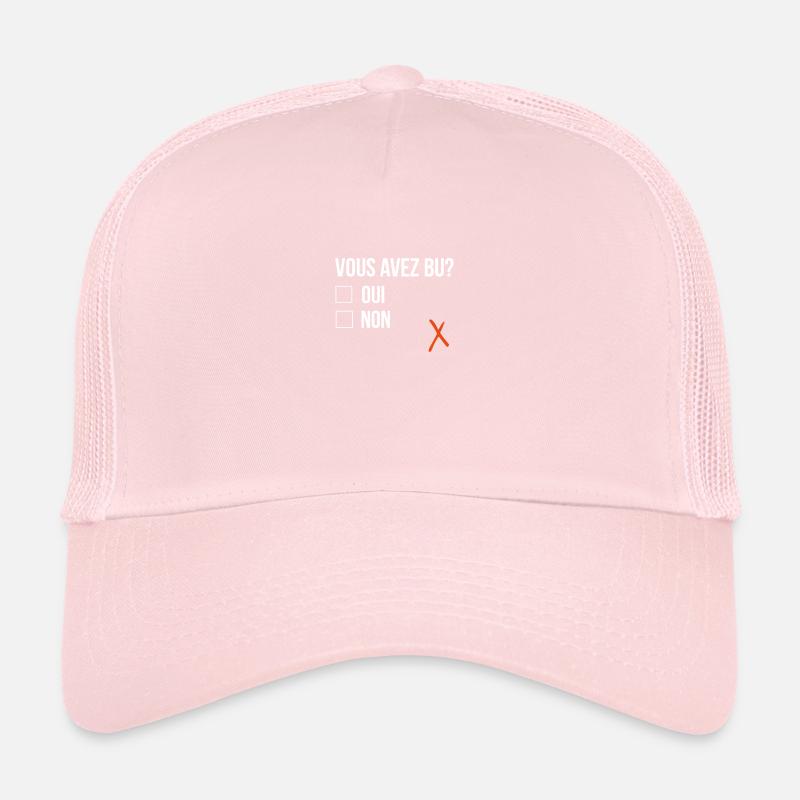 Vous avez bu? Oui Non Casquette trucker 