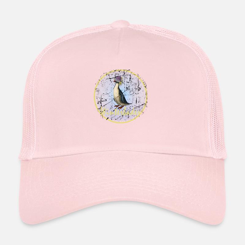 Winterbader eisbader fou pingouin de glace bain d'hiver Casquette trucker 