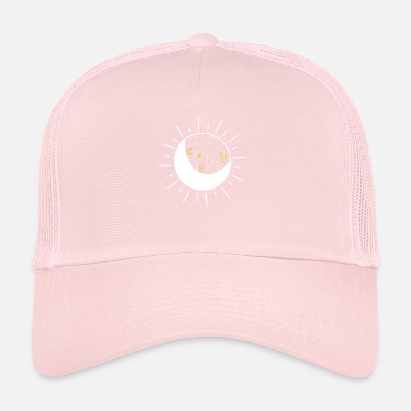 Fleurs de lune Casquette trucker 