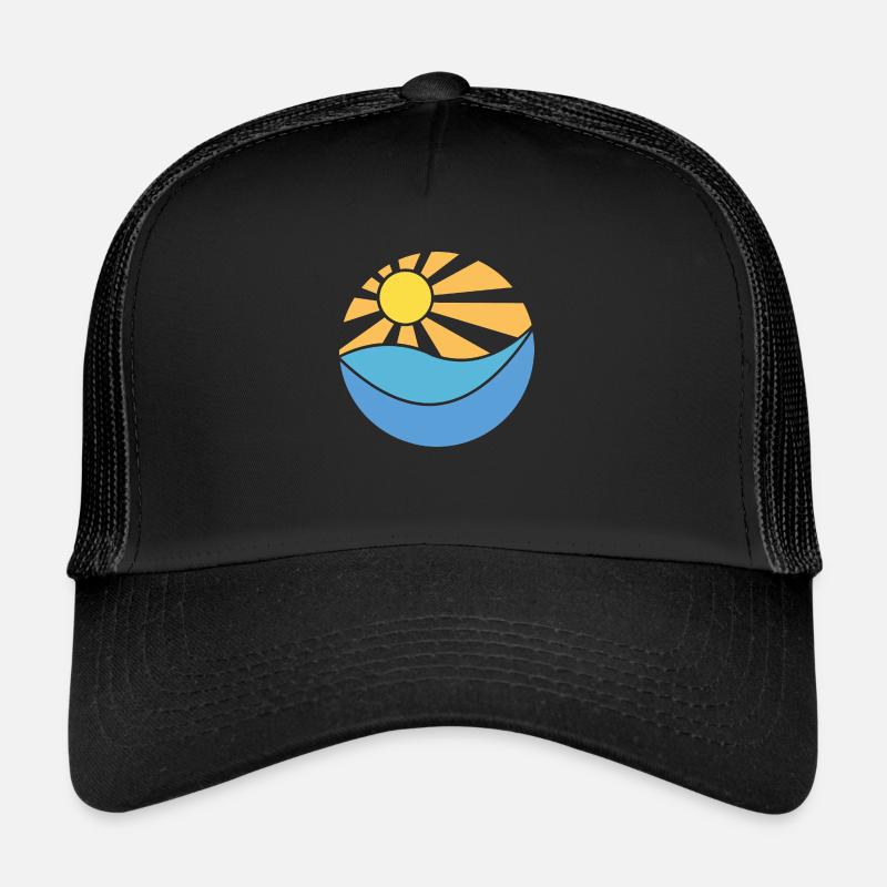 Soleil et mer Casquette trucker 