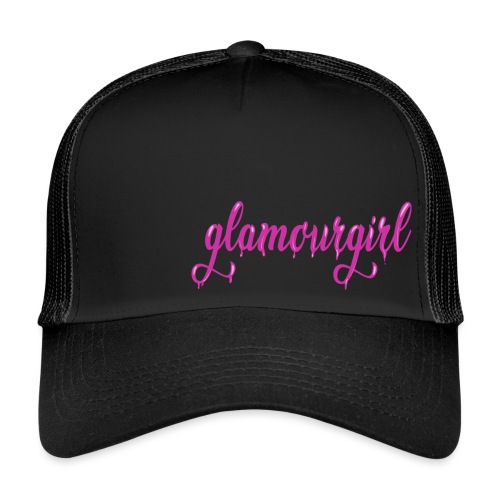 Glamourgirl dripping letters - Trucker Cap
