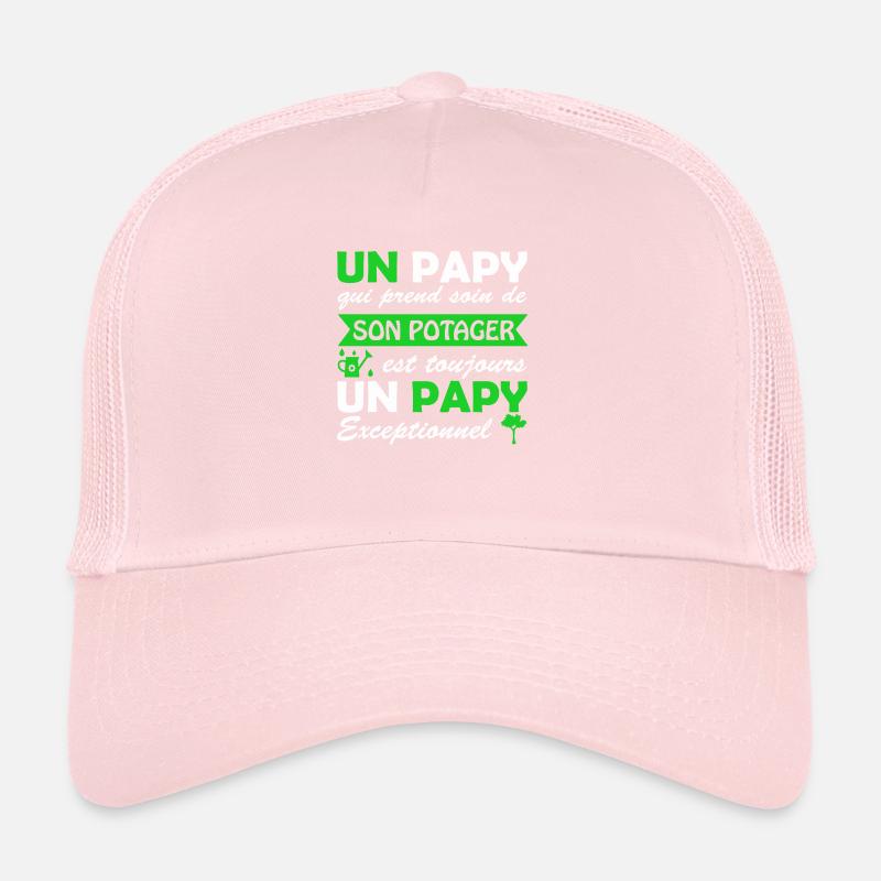 potager - papy exceptionnel / papy jardinier Casquette trucker 
