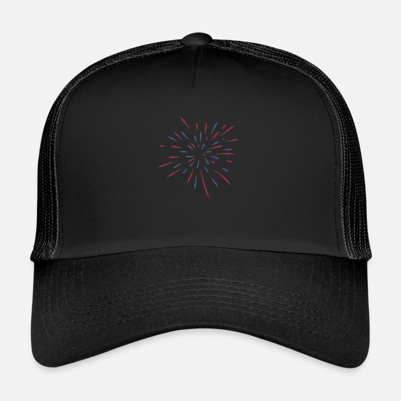 Feu d'artifice Casquette trucker 