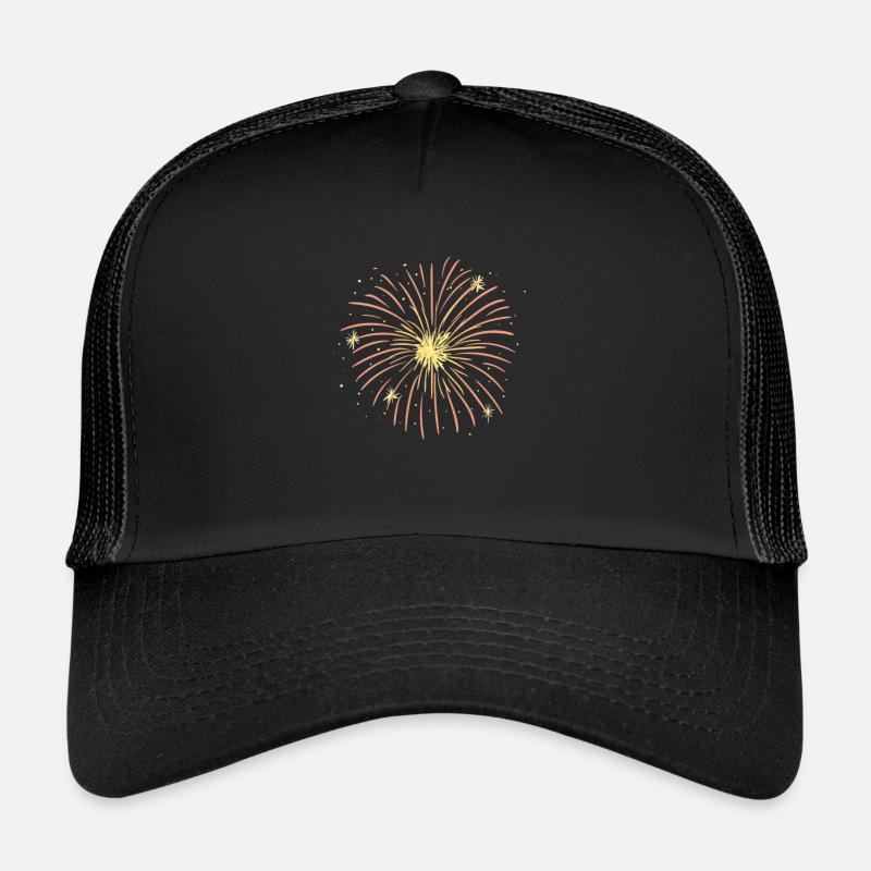 Feu d'artifice Casquette trucker 