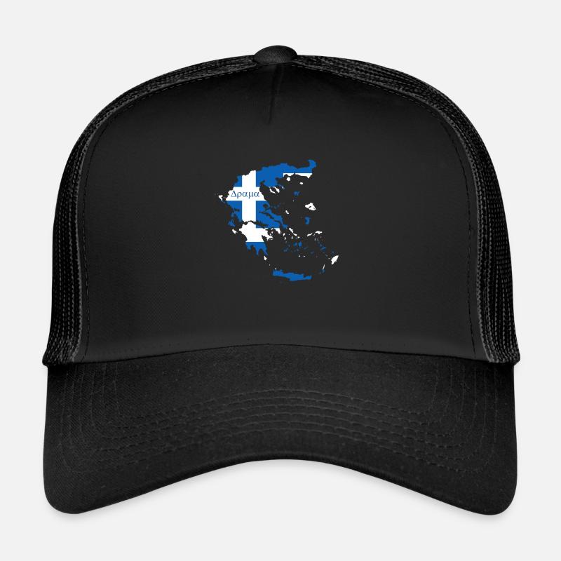 Home Greece Home Trucker Cap