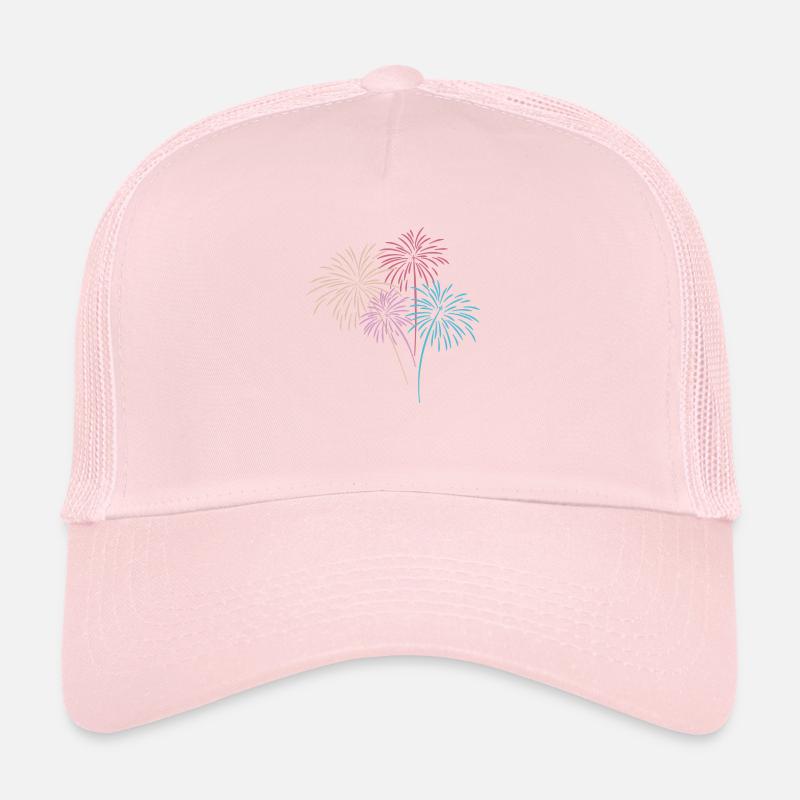 Feux d’artifice Casquette trucker 