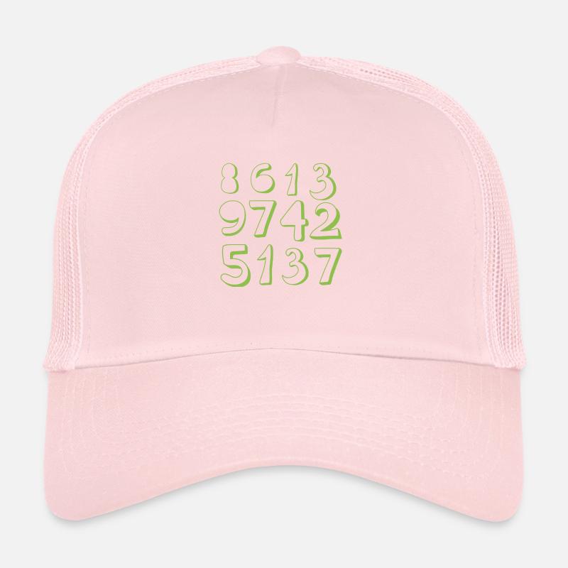 Numbers Trucker Cap
