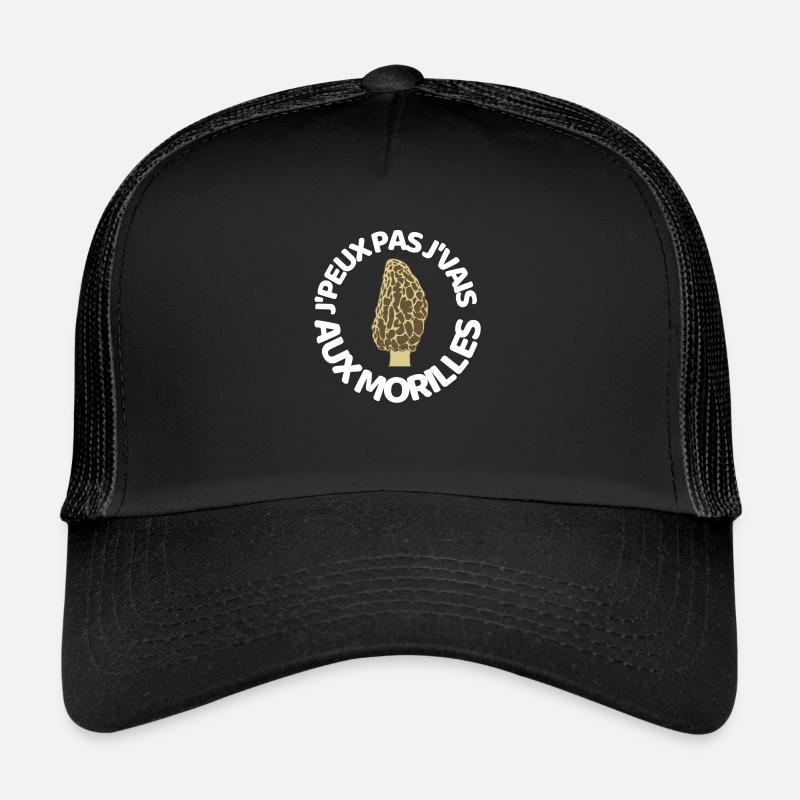 J’peux pas les morilles m’attendent Casquette trucker 