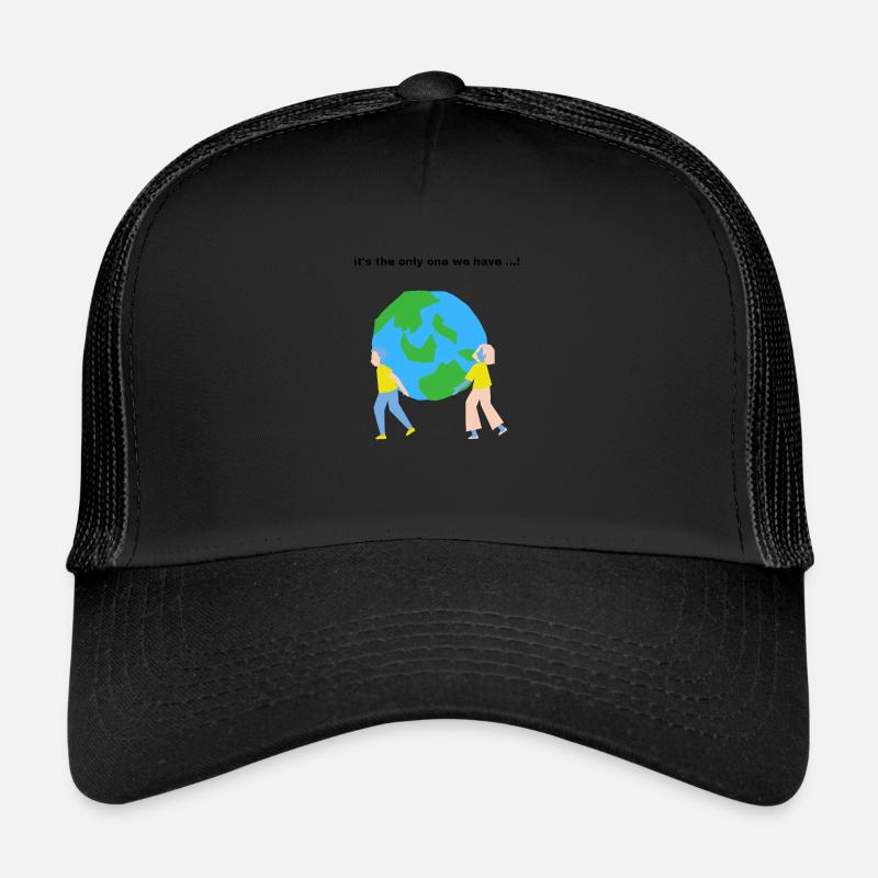 It's the only one we have - Trucker Cap - black/black