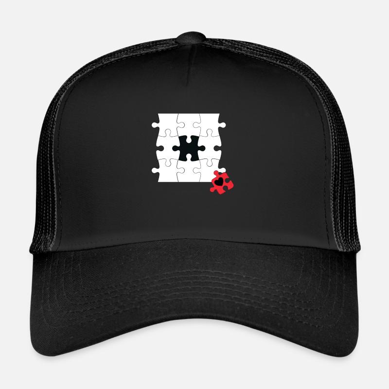 Fausse pièce du puzzle Casquette trucker 