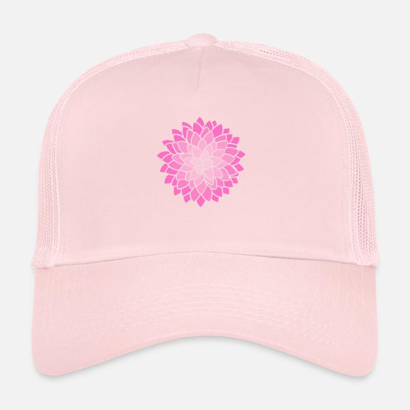 MUMS Fleur Rose Fleurs Casquette trucker 