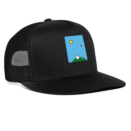 Hungry Frog - lunch time - Casquette trucker 