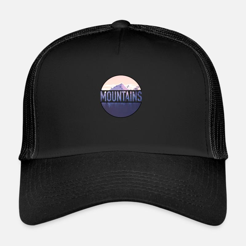 mountains Trucker Cap