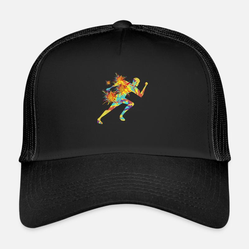 Splash Runner Jogger Marathon Halbmarathon Gift Trucker Cap