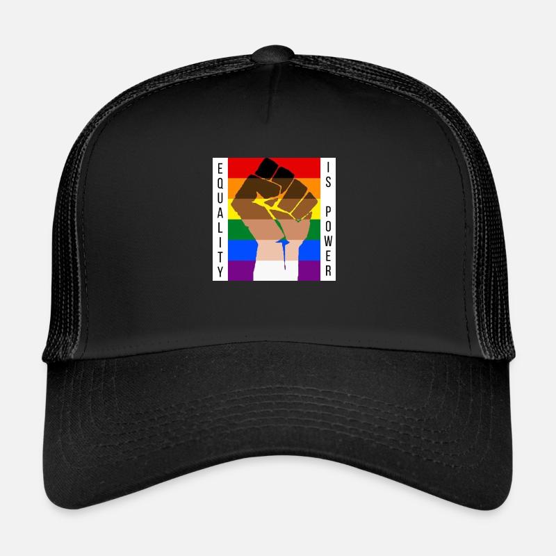Equality LGBT BLM Trucker Cap