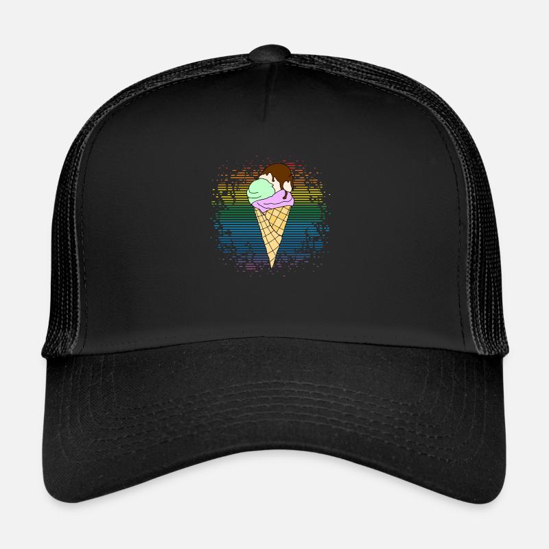 Eis - Trucker Cap - Schwarz/Schwarz