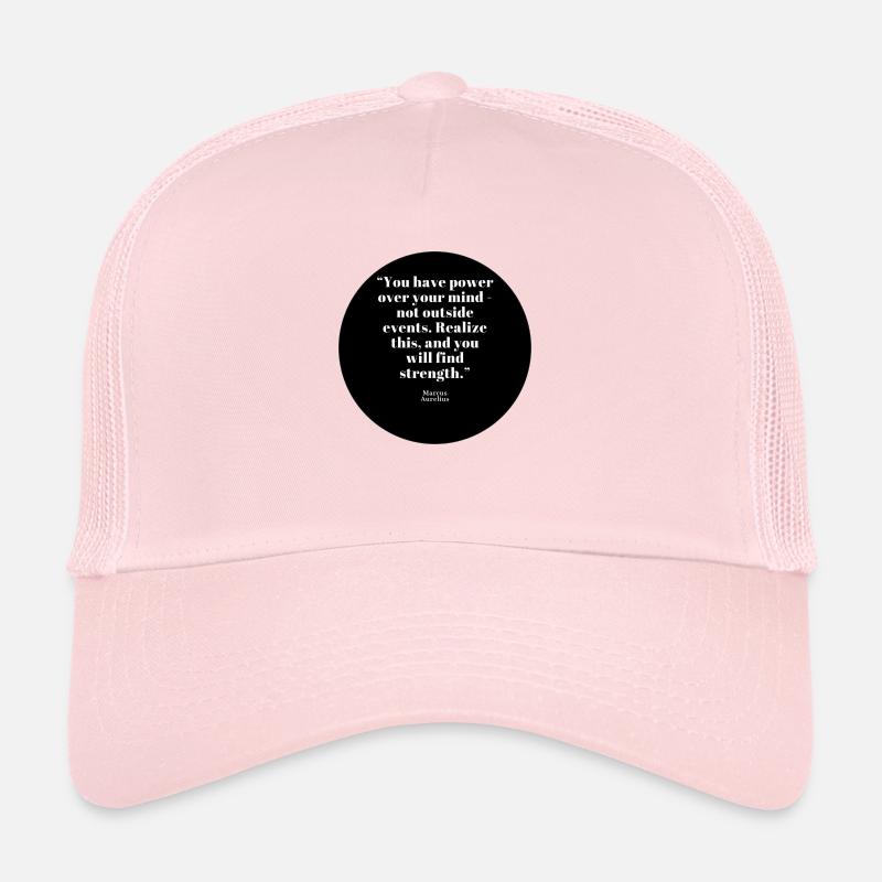Marcus Aurelius Zitat Trucker Cap