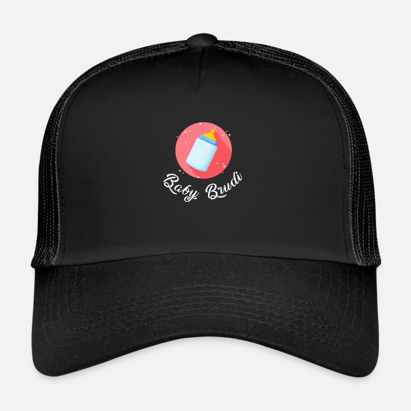 Baby Brudi - Trucker Cap - Schwarz/Schwarz