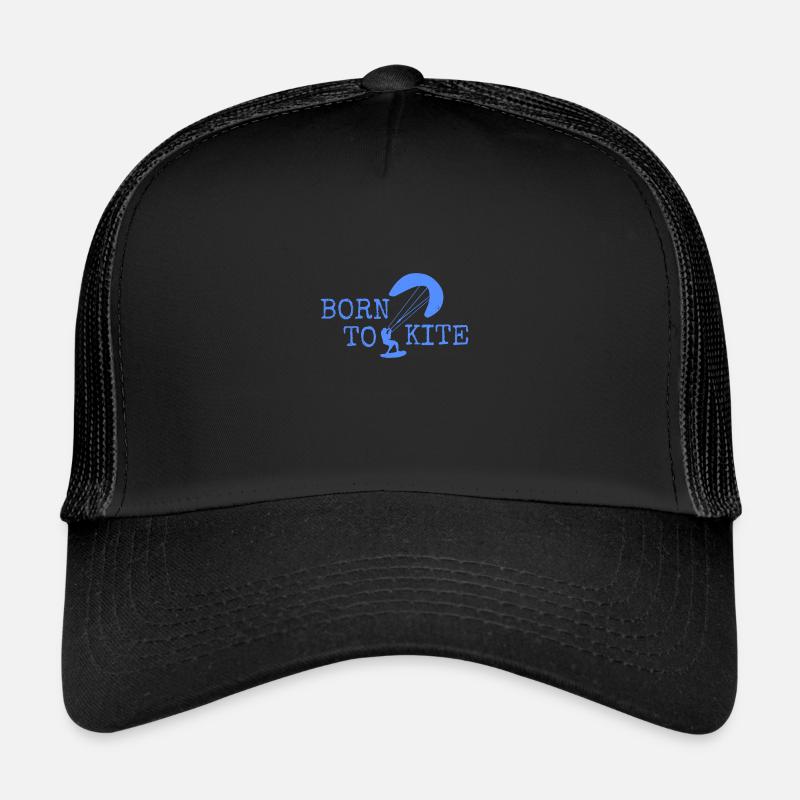 Born To Kite Kite Surfen Kite-Surfer Geschenkidee Trucker Cap