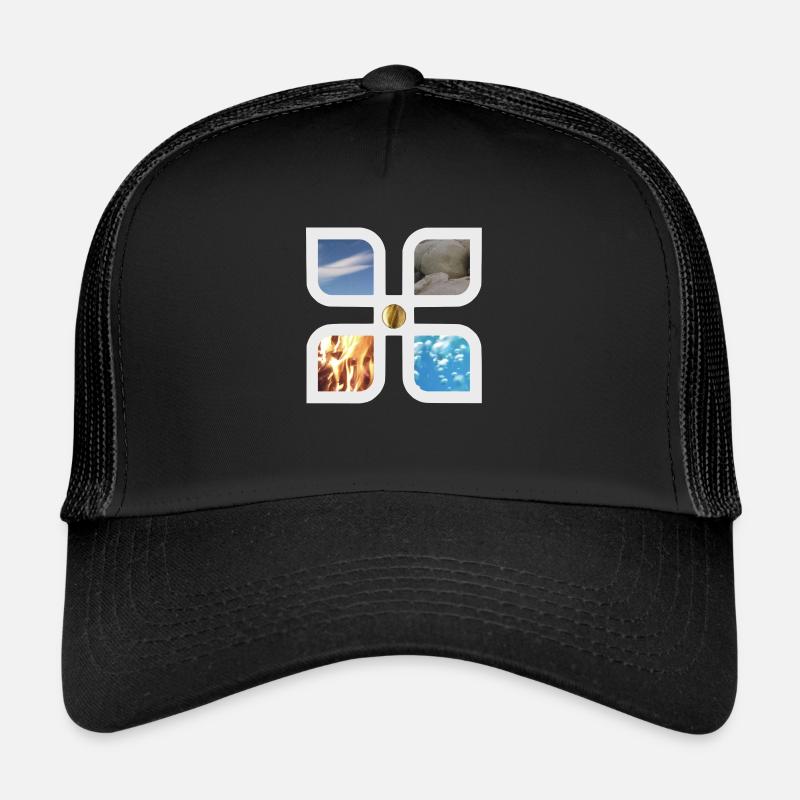Élément - Casquette trucker  - noir/noir