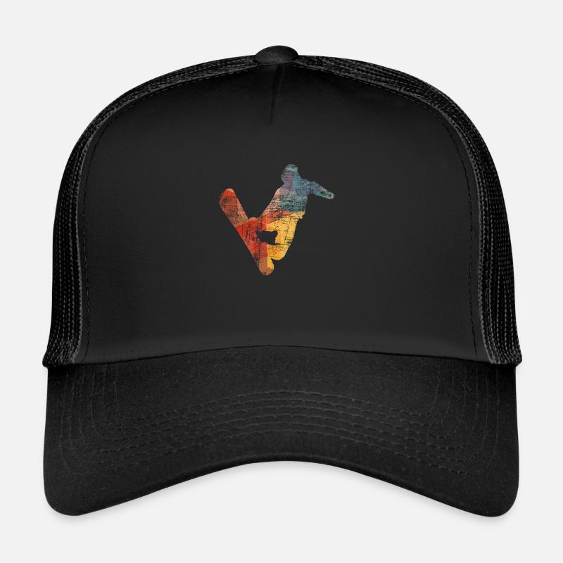 Snowboard Snowboarder Casquette trucker 