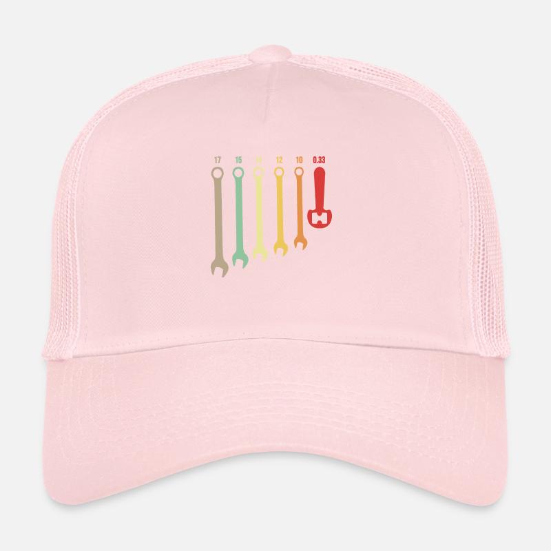 Beer Key Auto Mechanic Mechanical Gift Trucker Cap