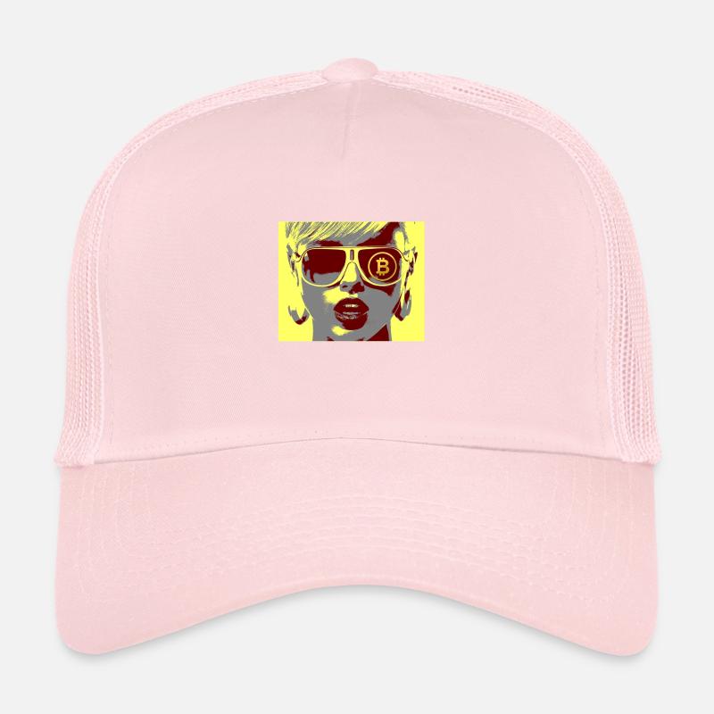 Crypto-monnaie Bitcoin Casquette trucker 