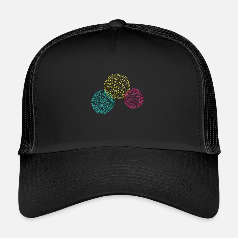 Feu d'artifice Casquette trucker 