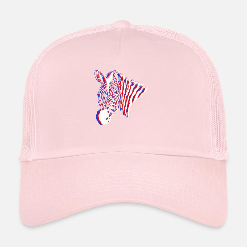 Néon zèbre Casquette trucker 