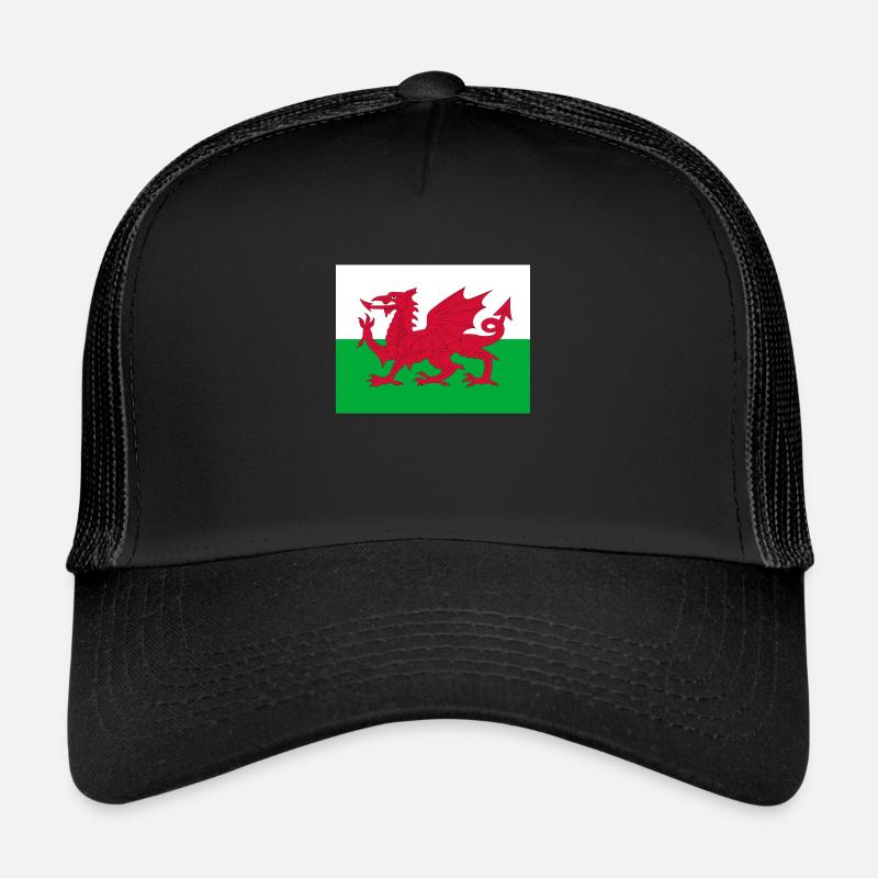 Flagge von Wales Trucker Cap