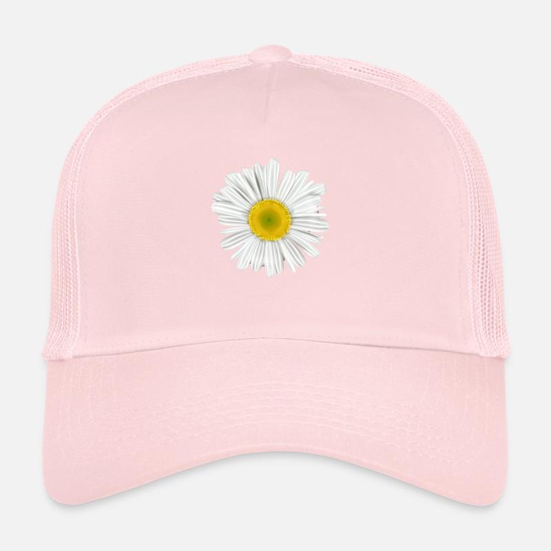 pâquerette fleur du printemps Casquette trucker 