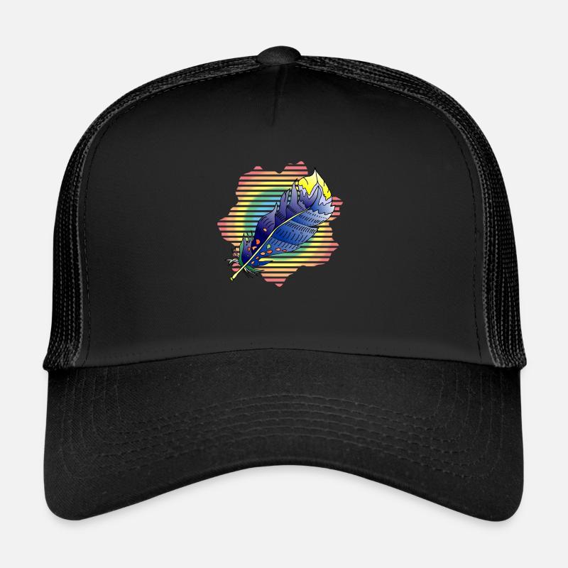 Feather Trucker Cap