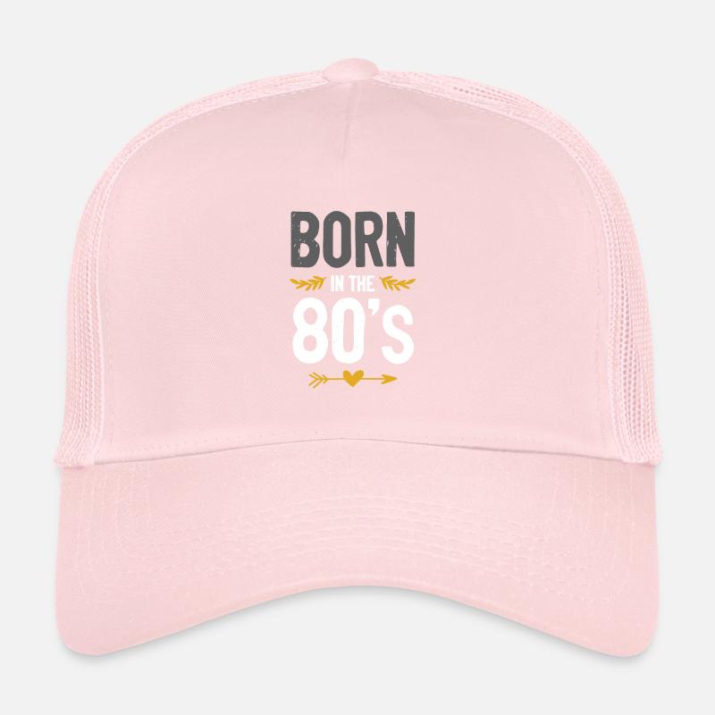 né dans les années 80 Casquette trucker 