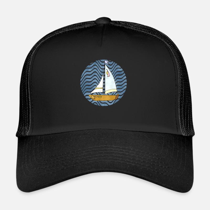 Segelboot Trucker Cap