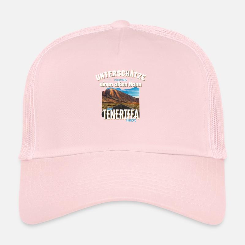 Teneriffa Teide alter Mann Trucker Cap