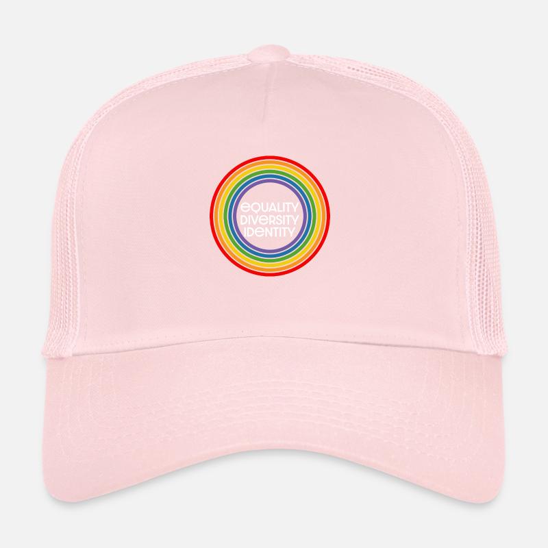 equality diversity identity black shirt Trucker Cap