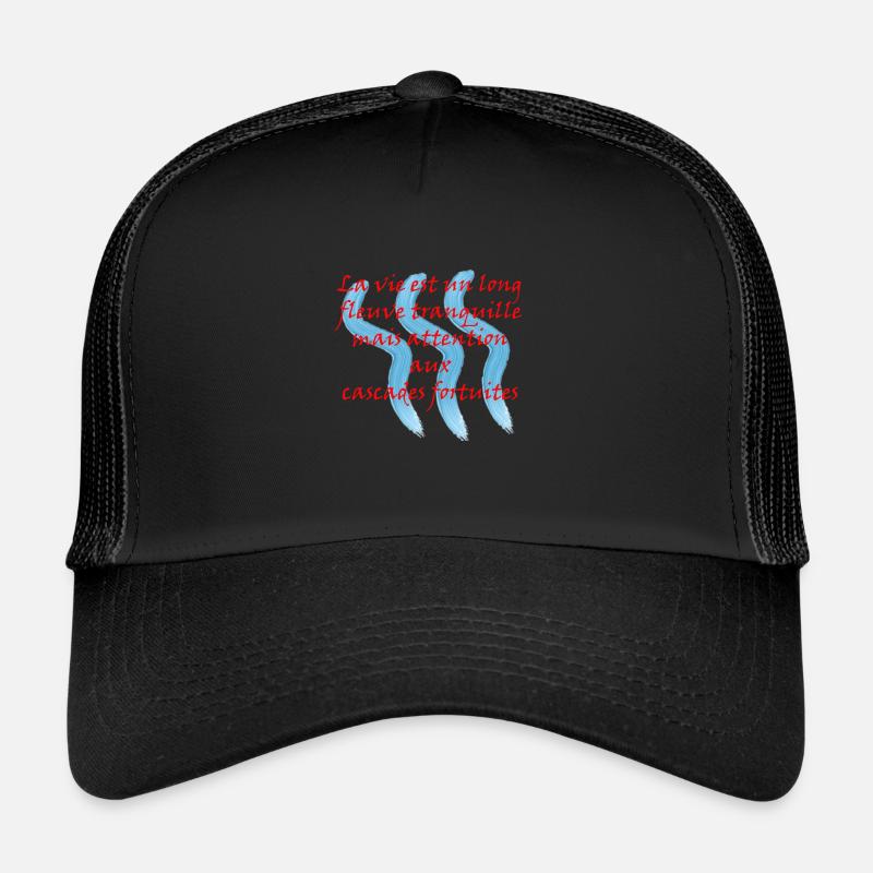 La vie est un long Fleuve tranquille Casquette trucker 
