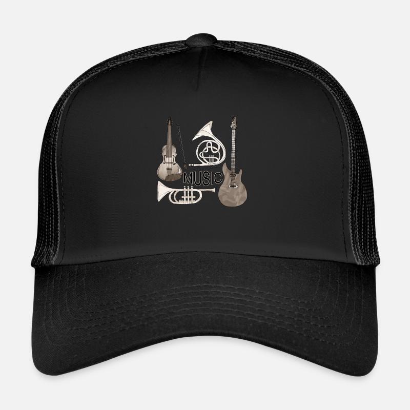 Instruments de musique Casquette trucker 