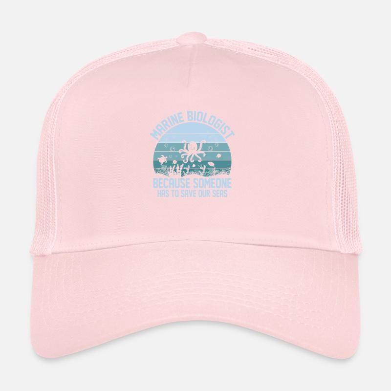 Biologiste marin Save Our Seas Scientist Casquette trucker 