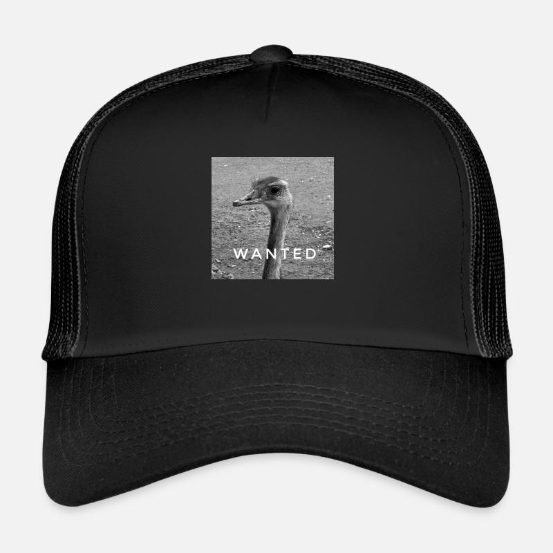 WANTED BIRD Trucker Cap