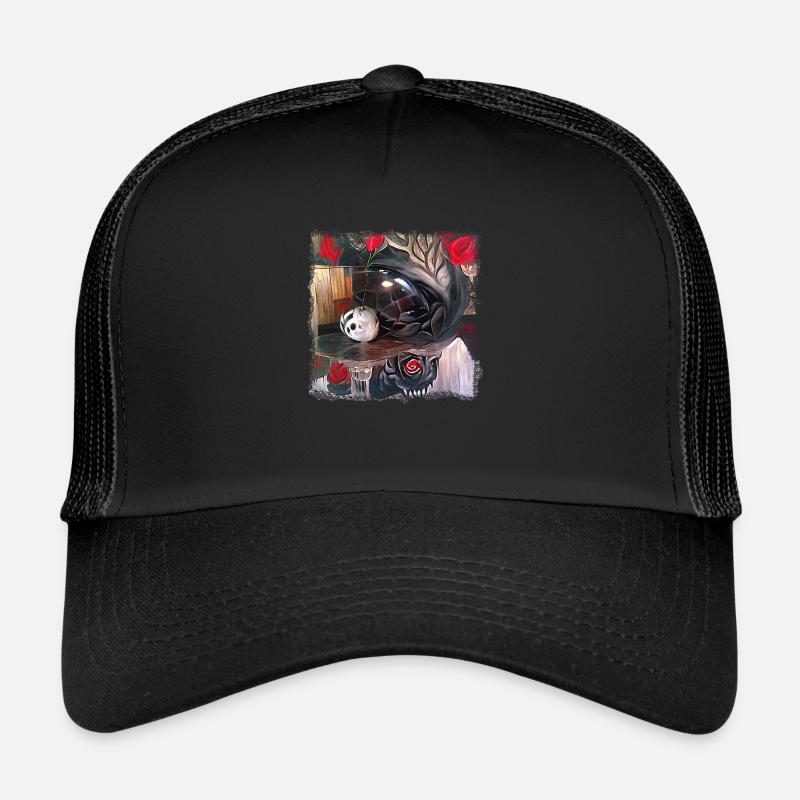 Demonic table ritual Trucker Cap
