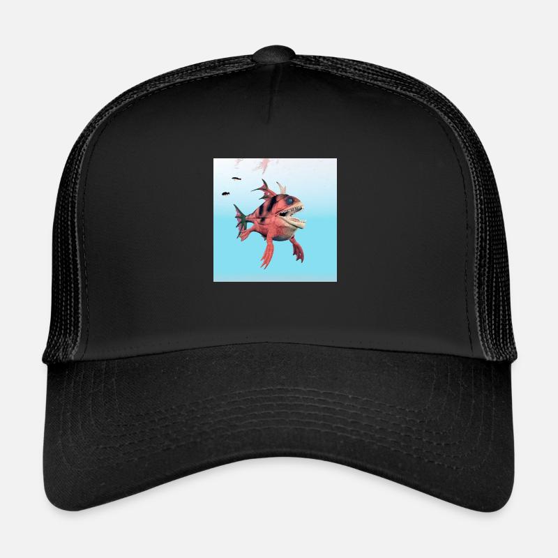 Monströser Fisch Trucker Cap