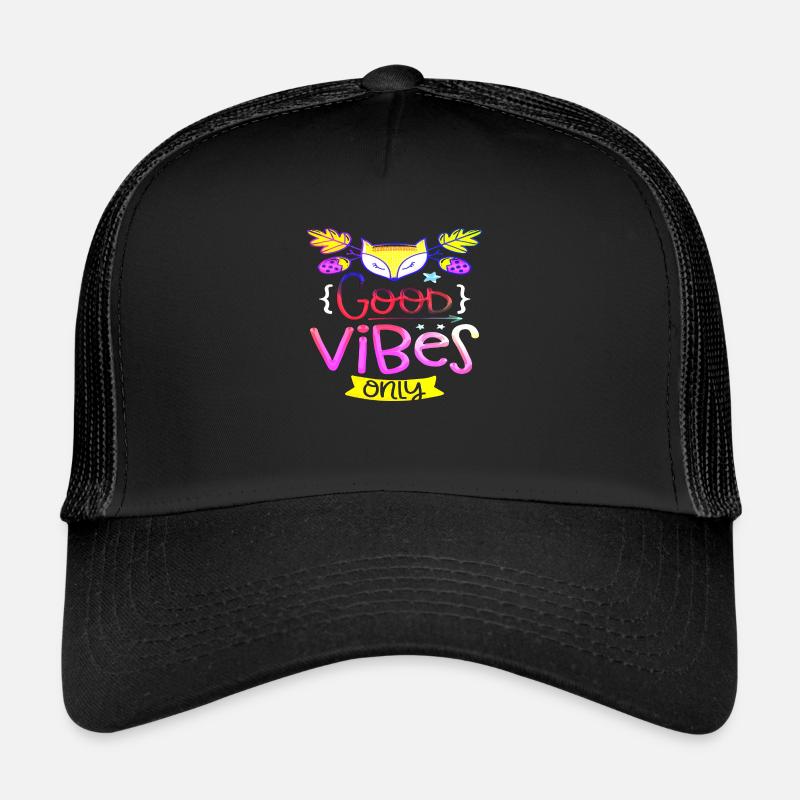 Think outside the box positive thoughts happy Trucker Cap
