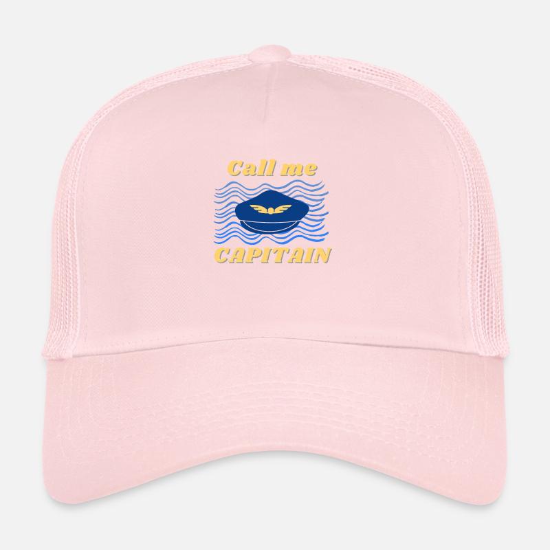 Appel moi capitaine Casquette trucker 