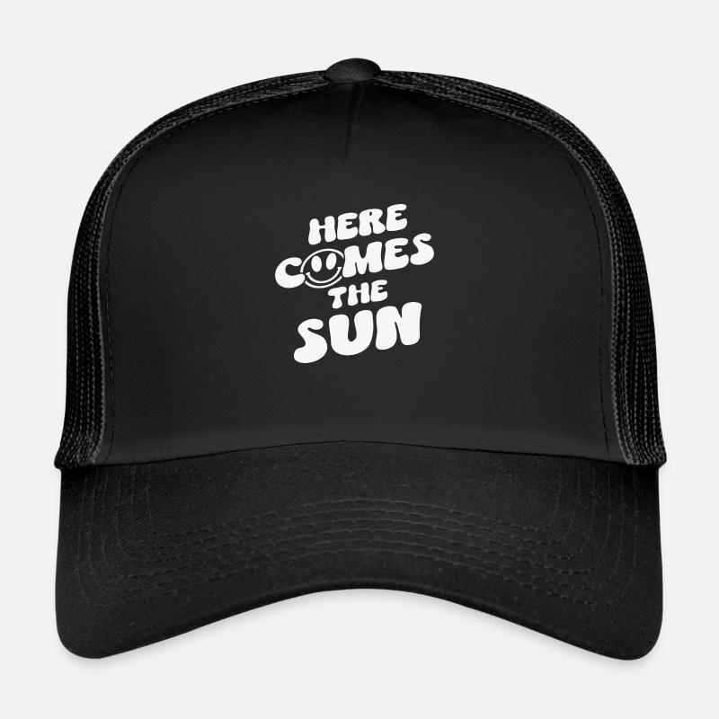 Here comes the Sun - Trucker Cap - black/black