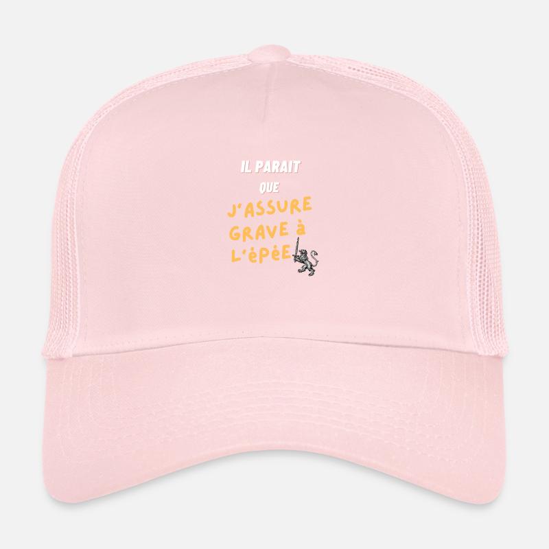 Il paraît que j'assure grave à l'épée Casquette trucker 