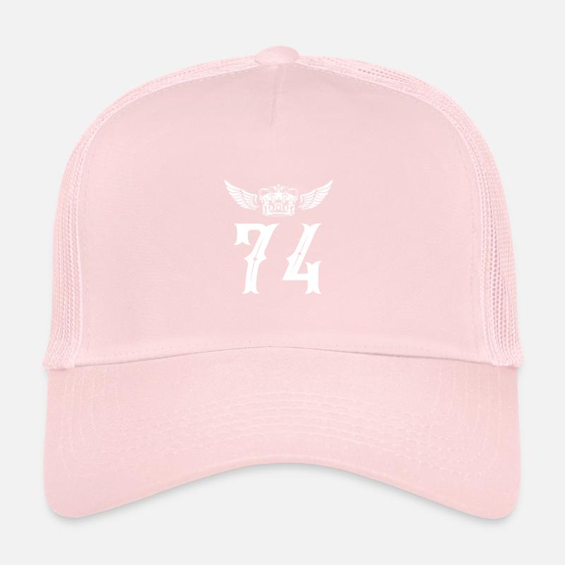 74 Zahl Krone Trucker Cap